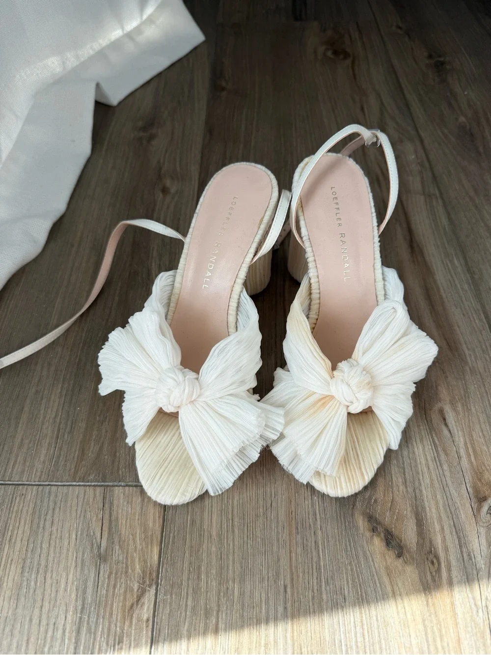 Loeffler Randall Camellia Bow High Heel Sandal